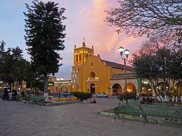 Comitan Plaza in Chiapas, Mexico