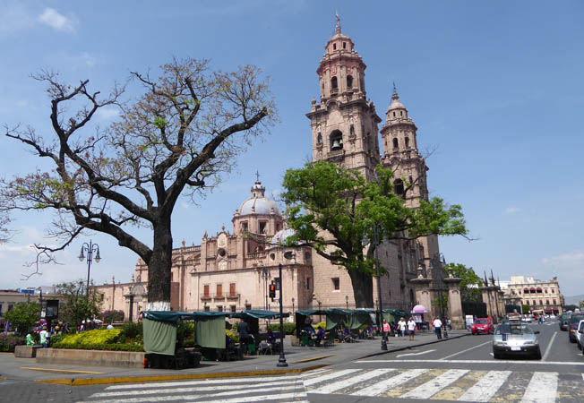 Downtown Morelia, Michoacan, Mexico