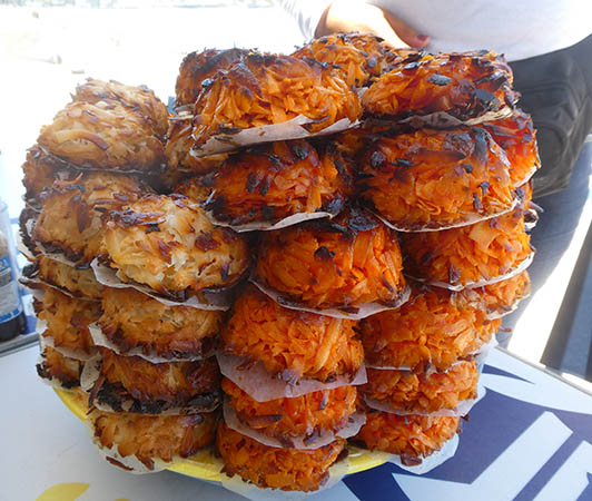 close up of coconut treats, Mazatlan, Mexico