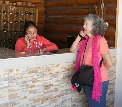 The concierge at our hotel Hacienda Bustillos, Creel, Mexico, Copper Canyon, El Chepe train