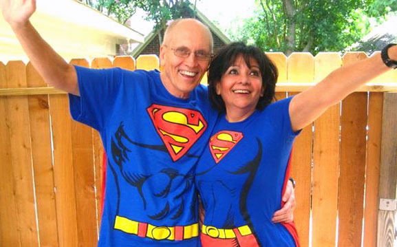 Super Retirees, Dennis and Martha ready to go on their next trip!