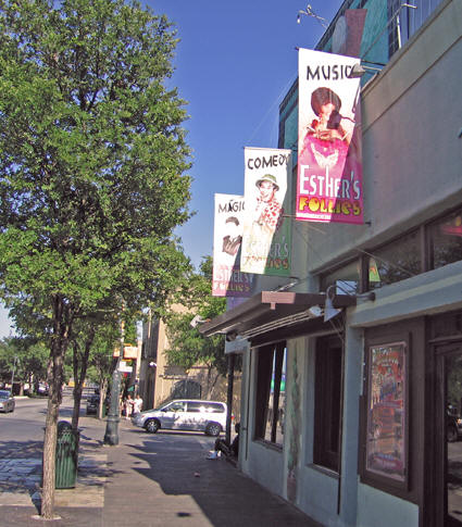 Esther's Follies comedy and theater building, Austin, Texas