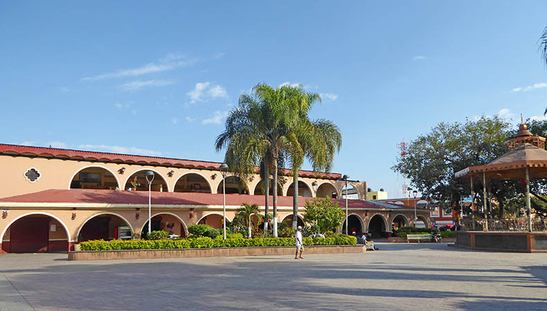 Beautiful Chapala Plaza, Mexico
