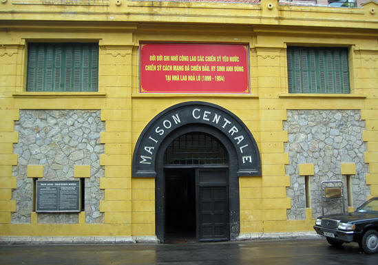 Entrance to the Hanoi Hilton