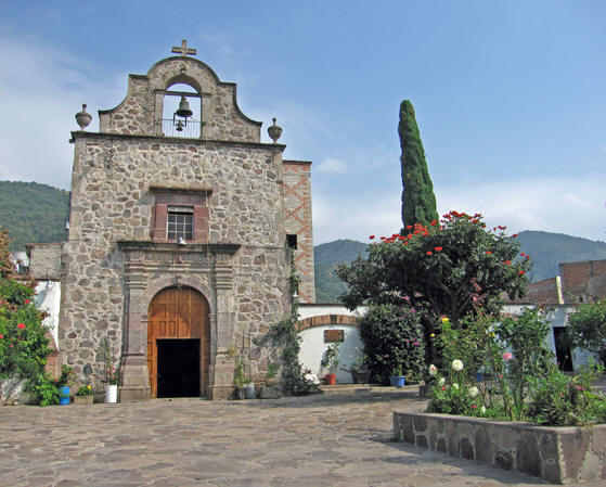 The old church located on Ajijic's plaza 