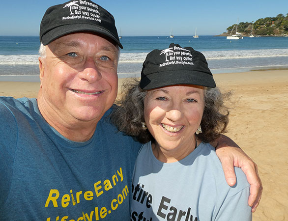 Senior couple in Chacala, Nayarit, Mexico