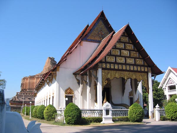 Buddist Temple in chiang Mai, Thailand