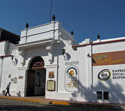 The Sauza distillery named La Preservancia